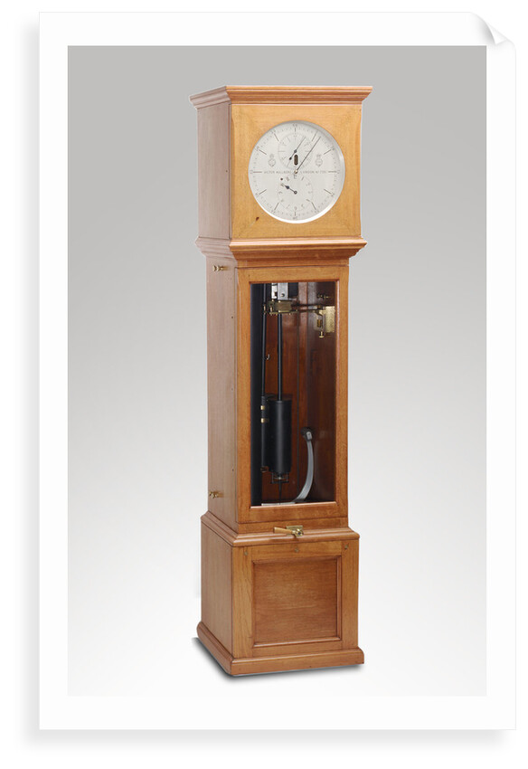 Astronomical regulator, complete in case by Victor Kullberg