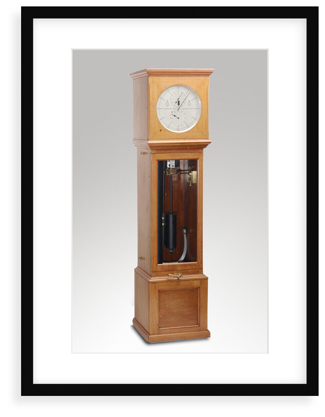 Astronomical regulator, complete in case by Victor Kullberg