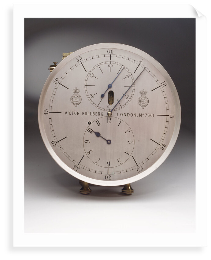 Astronomical regulator, face by Victor Kullberg