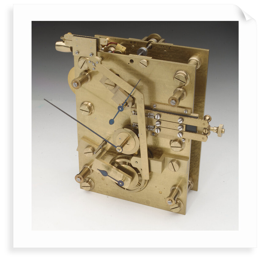 Astronomical regulator, movement front by Victor Kullberg