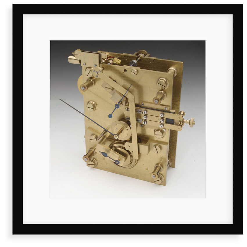 Astronomical regulator, movement front by Victor Kullberg