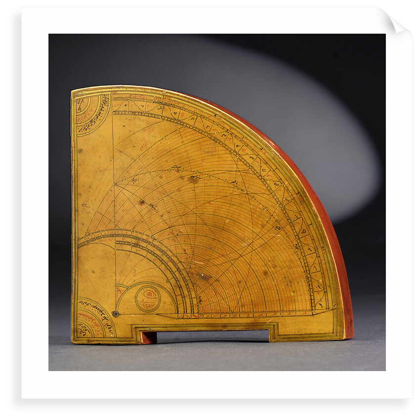 Reverse of Islamic quadrant by unknown