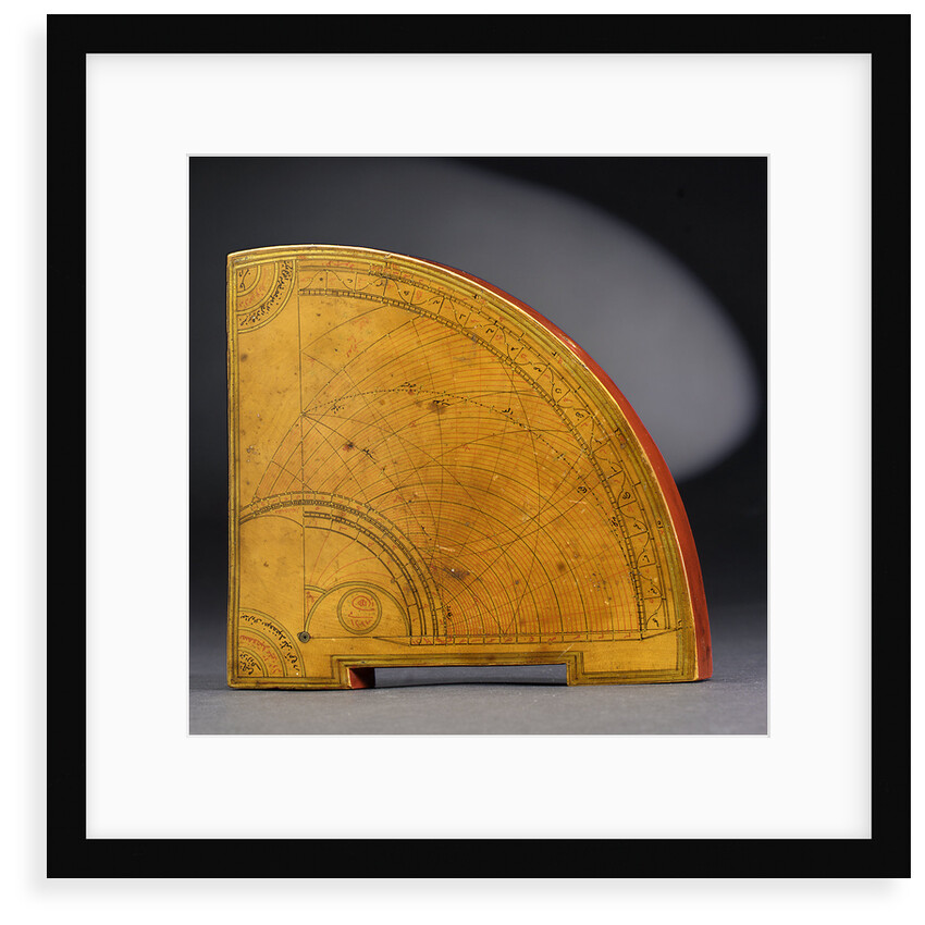 Reverse of Islamic quadrant by unknown