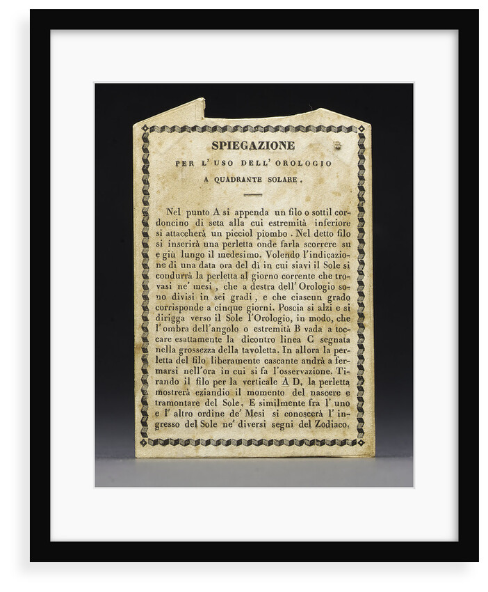 Reverse of Horary quadrant by unknown