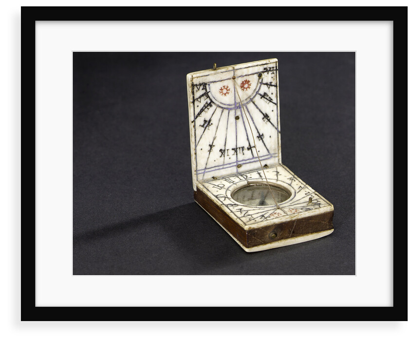 Diptych dial, leaves Ib and IIa by Leonhard Andreas Karner