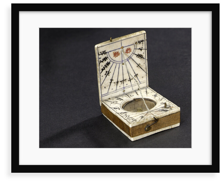 Diptych dial, leaves Ib and IIa by Leonhard Andreas Karner