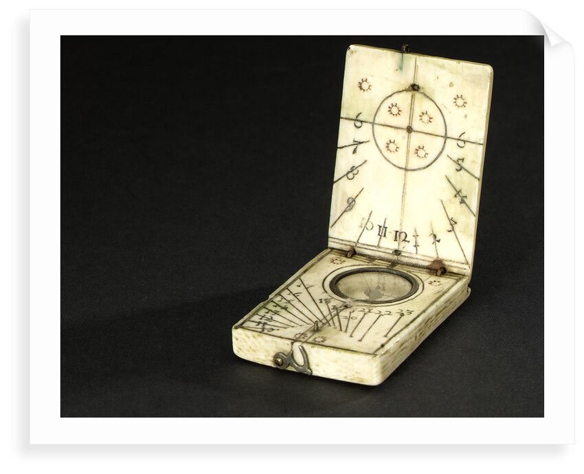 Diptych dial, leaves Ib and IIa by Jacob Karner