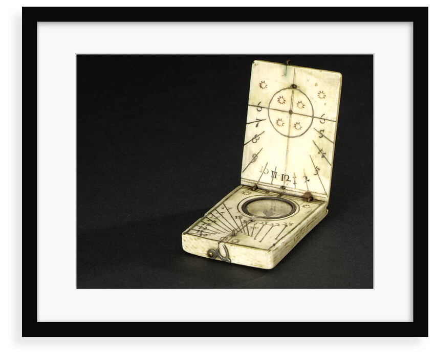 Diptych dial, leaves Ib and IIa by Jacob Karner