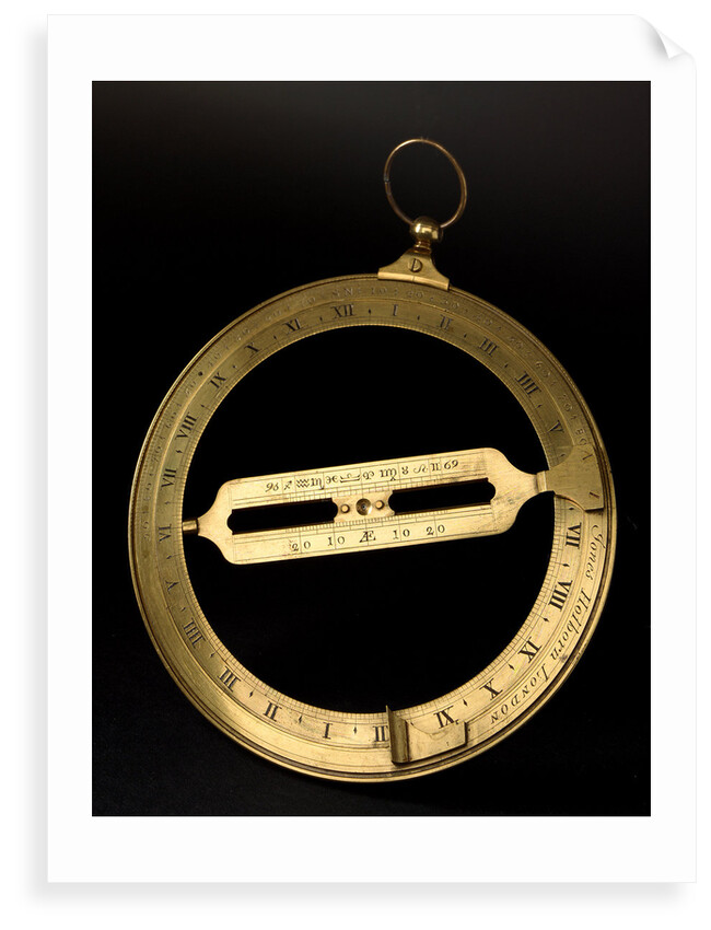 Universal equinoctial ring dial by John Jones