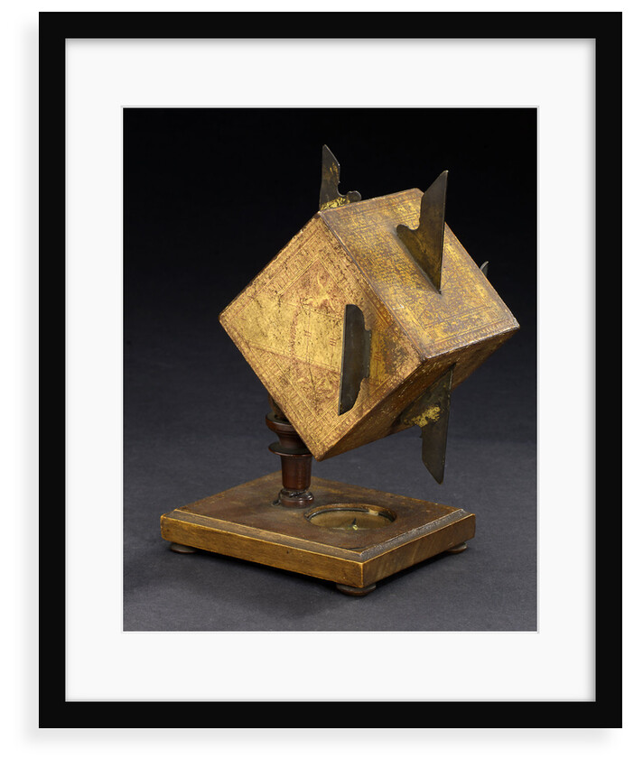 Polyhedral dial for latitudes 20-80 North by David Beringer