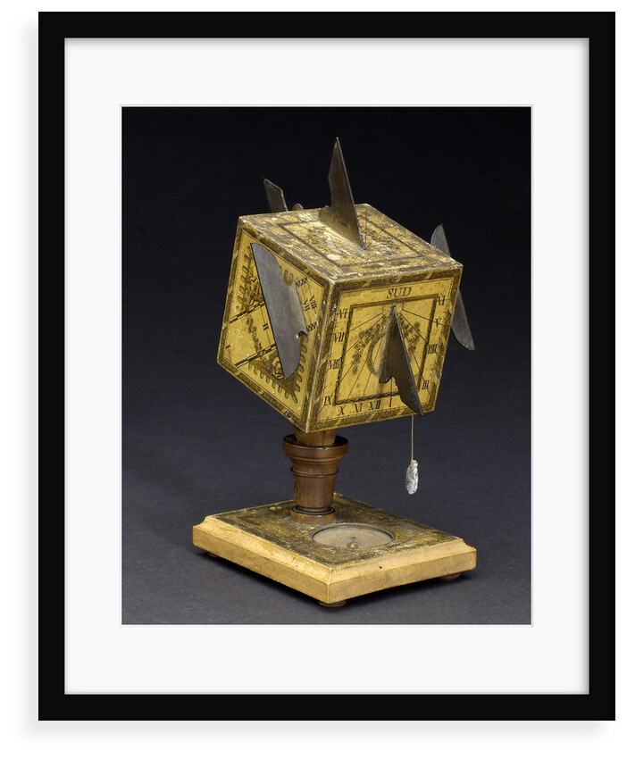 Polyhedral dial for latitudes 10-75 North by David Beringer