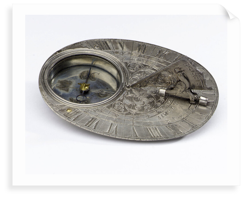 Butterfield dial for latitudes 40-60 north by Chapotot
