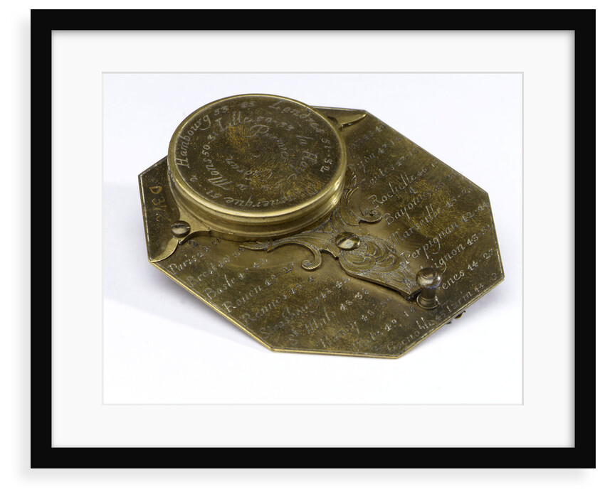 Butterfield dial, reverse by Michael Butterfield