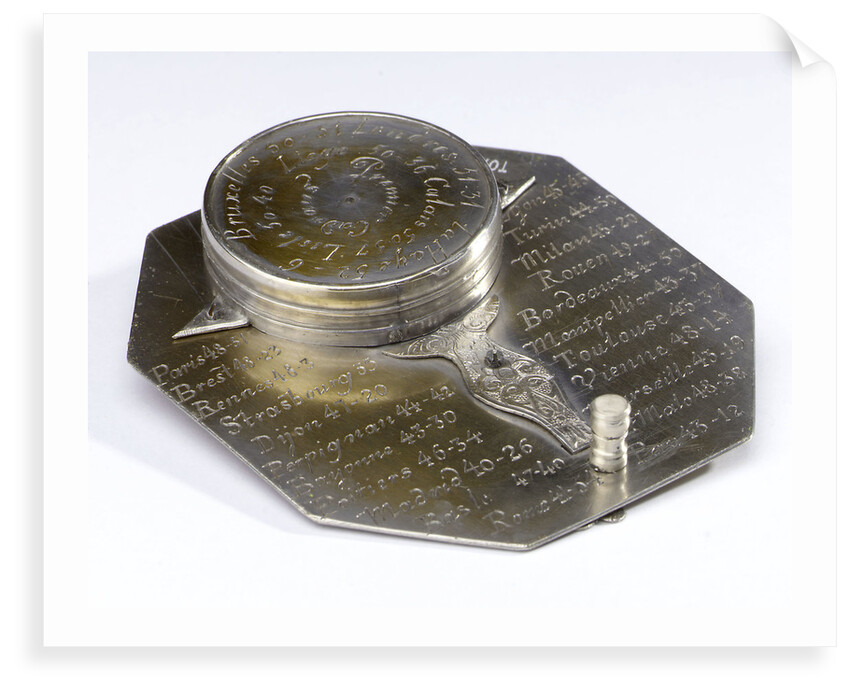 Compass dial, reverse by Michael Butterfield