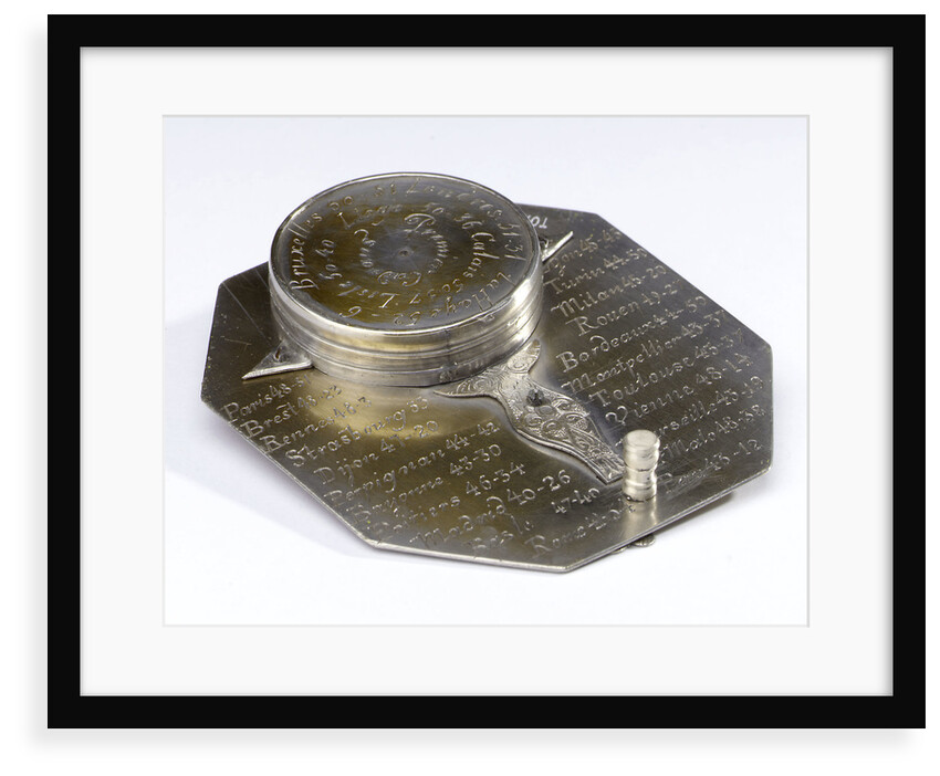 Compass dial, reverse by Michael Butterfield
