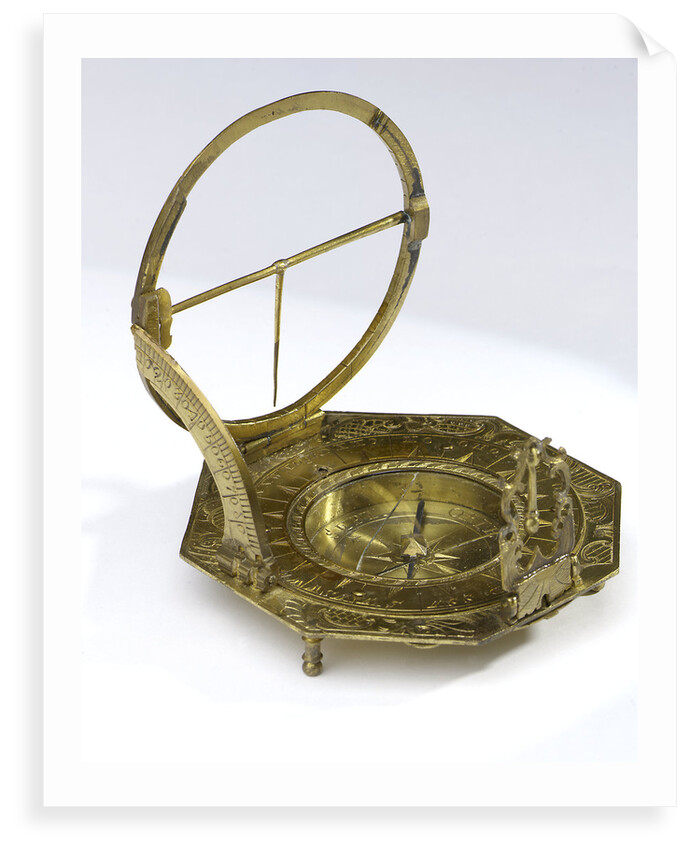 Augsburg dial by Ludovicus Theodatus Muller