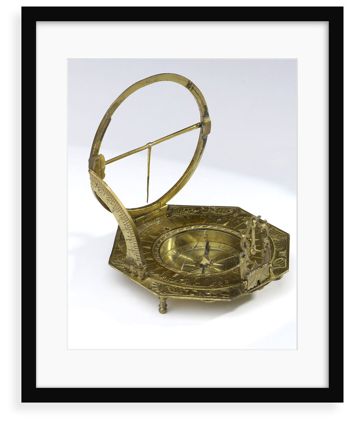 Augsburg dial by Ludovicus Theodatus Muller
