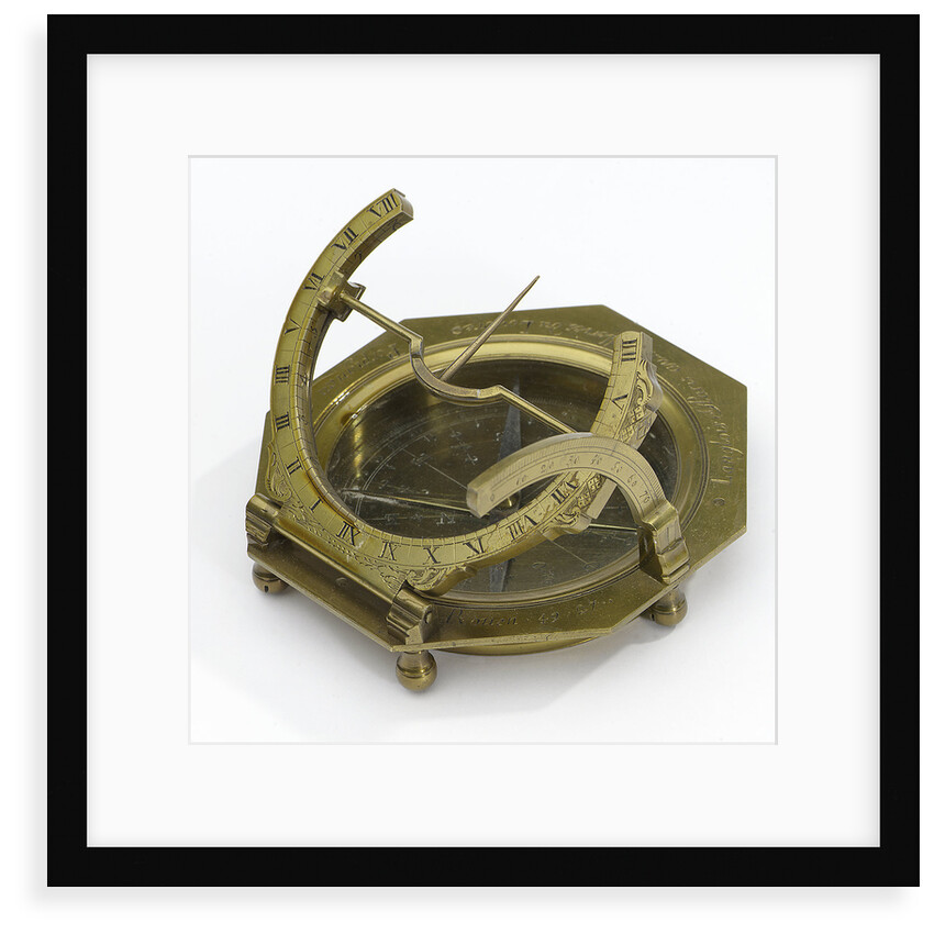 Augsburg dial for latitudes 0-75 north by Claude Langlois