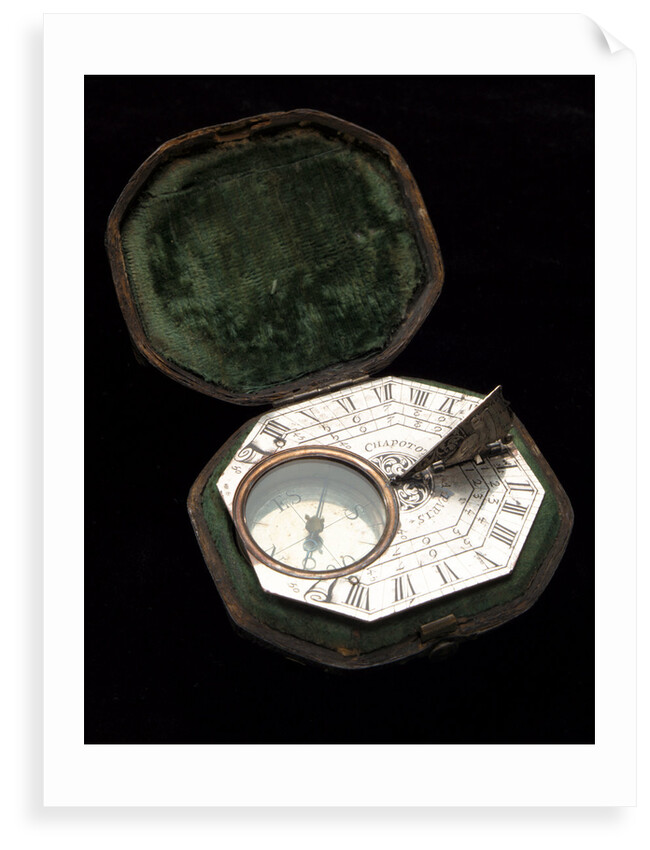 Butterfield dial for latitudes 40˚-60˚ north by Chapotot