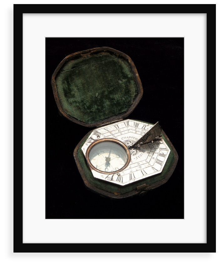 Butterfield dial for latitudes 40˚-60˚ north by Chapotot