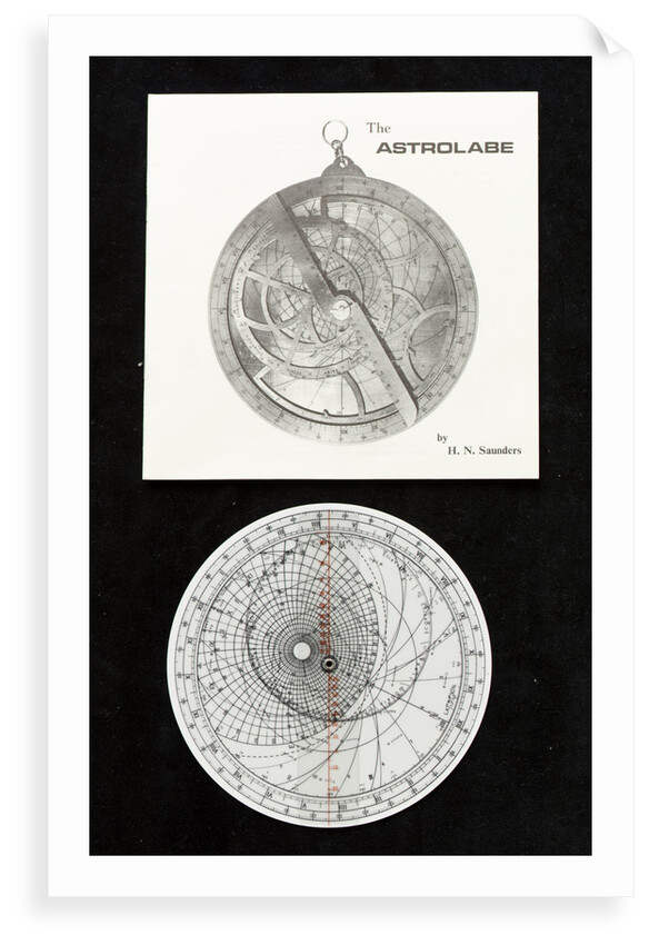 Model astrolabe by Harold N. Saunders