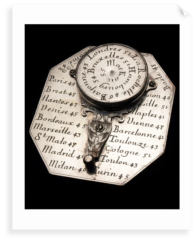 Butterfield dial, reverse by Nicolas Bion
