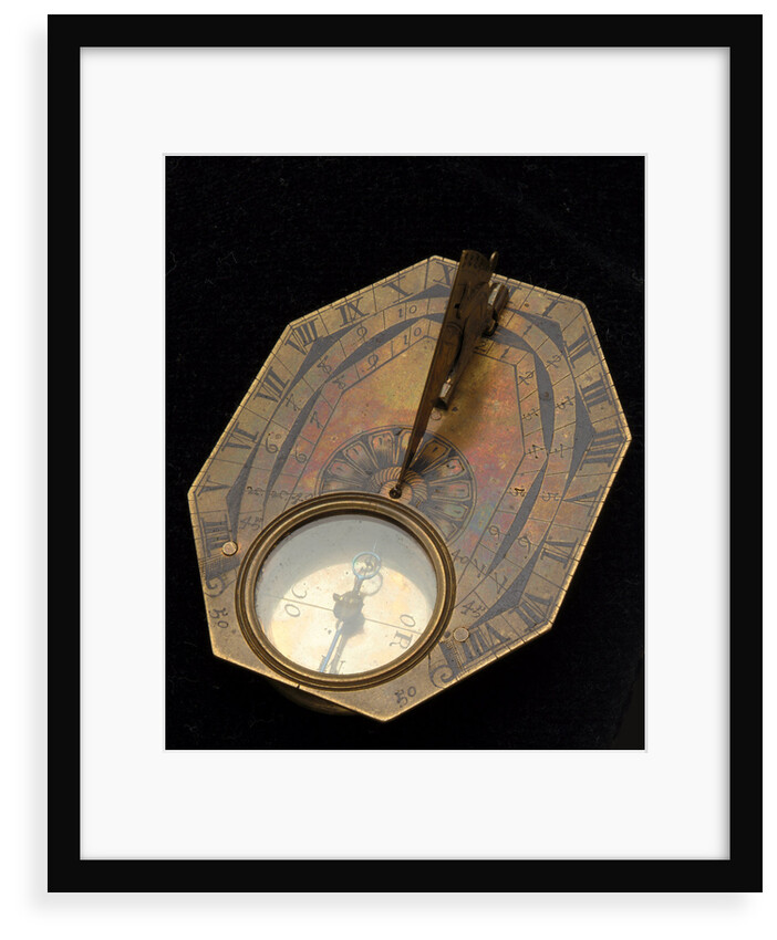 Butterfield dial for latitudes 35˚-60˚ north by Chapotot