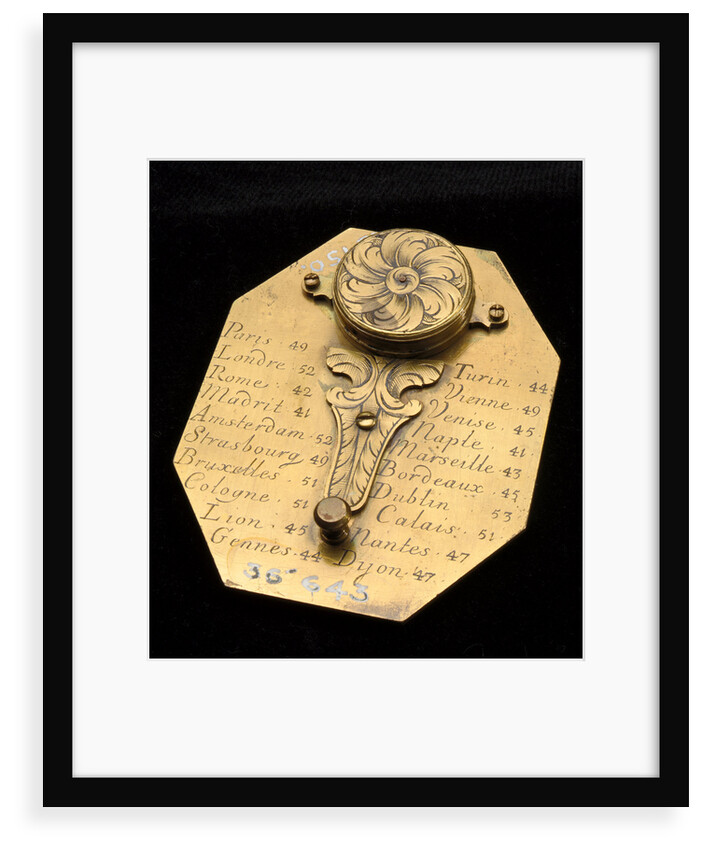 Butterfield dial, reverse by Macquart