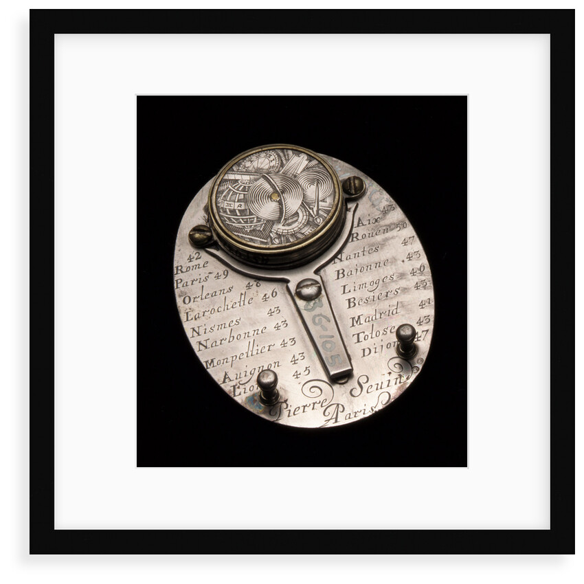 Butterfield dial, reverse by Pierre Sevin