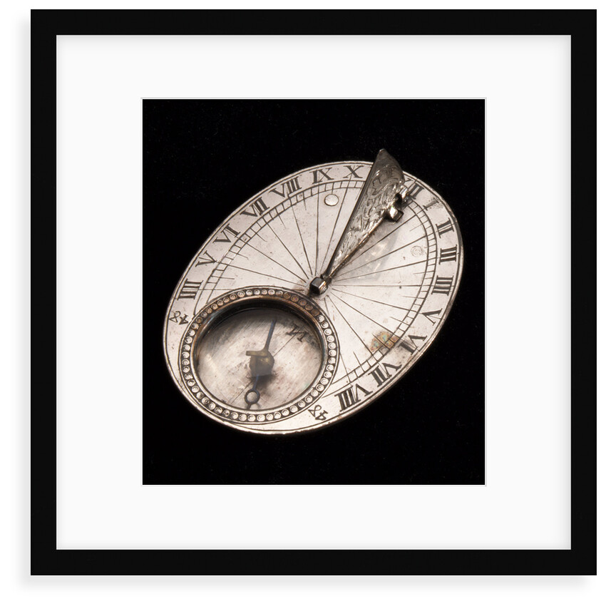 Horizontal dial by Philippe de Mewes
