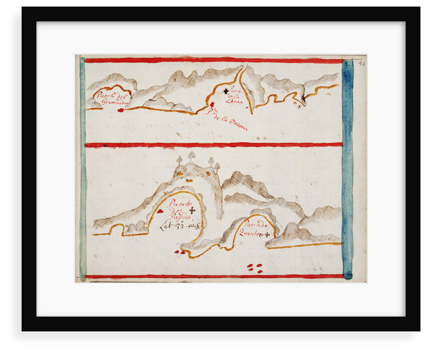Bahia de la Ligua and Papudo by Basil Ringrose