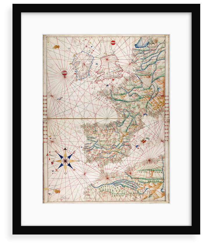 Atlantic coasts of Europe and west Mediterranean by Angelo de Conte Freducci