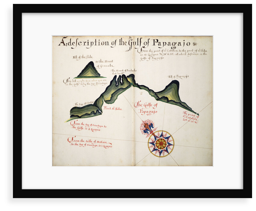 A description of the Gulf of Papagajo by William Hack