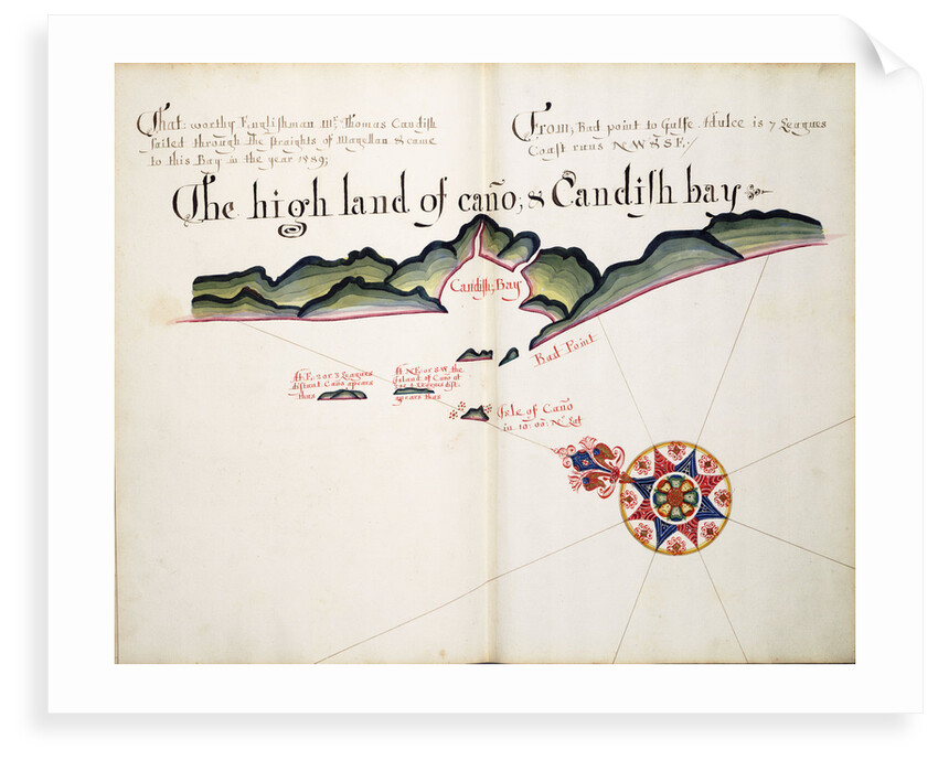 The High Land of Cano & Candish Bay by William Hack