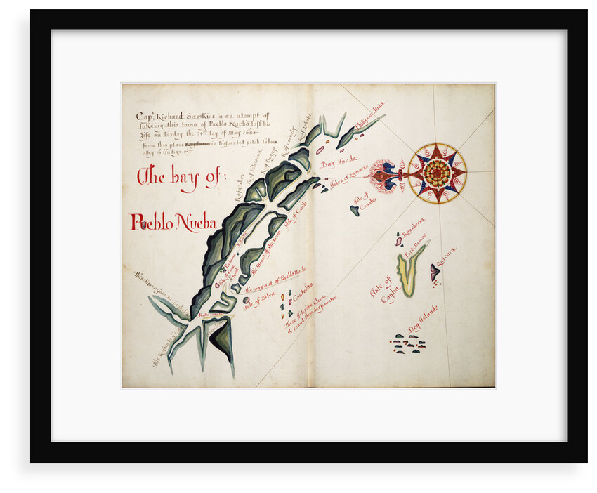 The Bay of Pueblo Nueba by William Hack