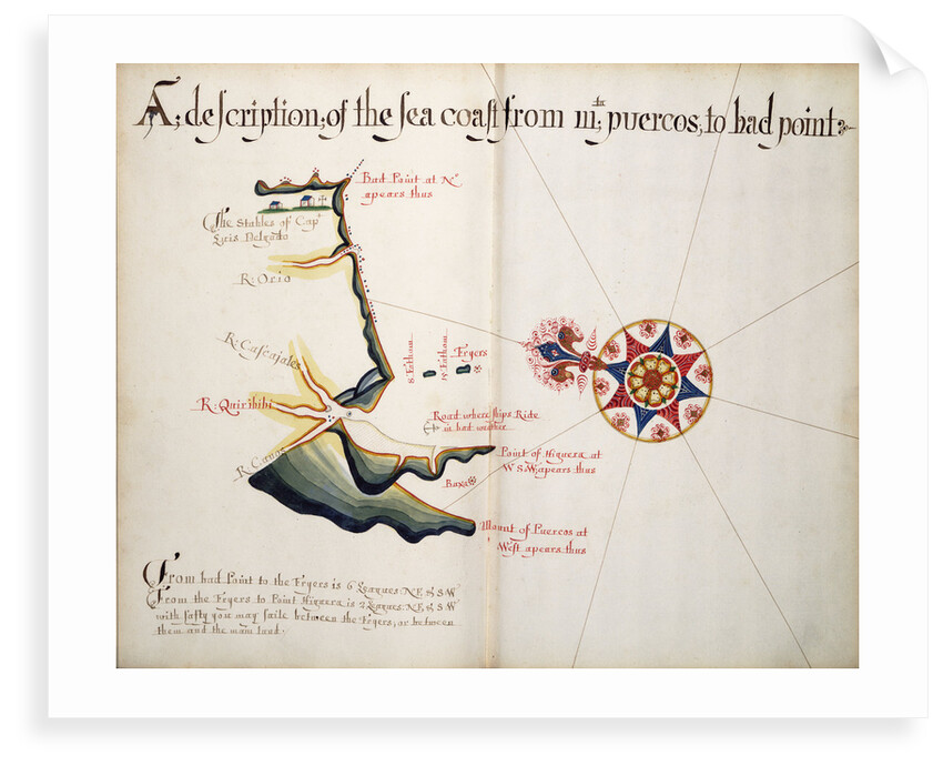A description of the Sea Coast from Mta. Puercos to Bad Point by William Hack