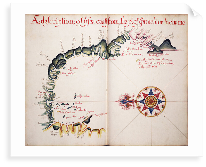 A description of the Sea Coast from Garachine to Chame by William Hack