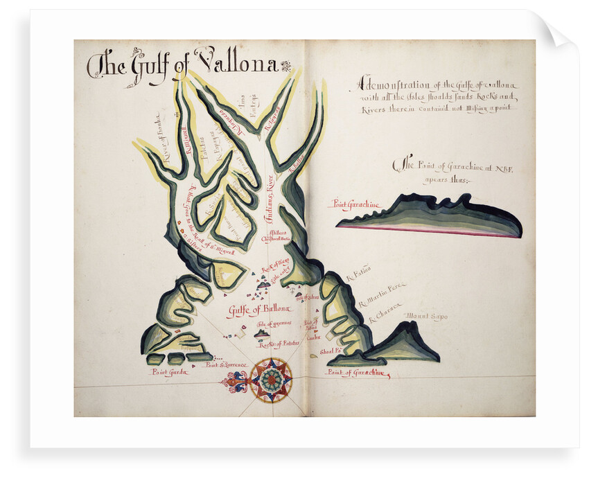 The Gulf of Vallona by William Hack