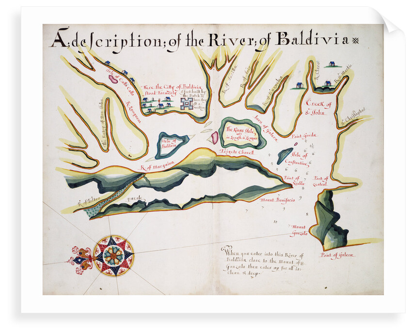 A description of the river of Baldivia by William Hack