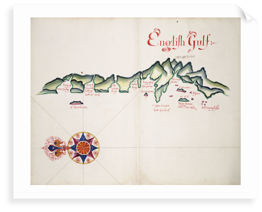 English Gulf, South American Pacific Coast by William Hack