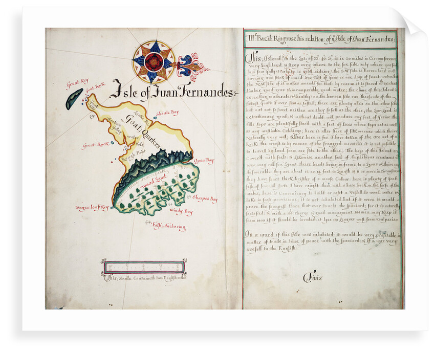 Isle of Juan Fernandes by William Hack