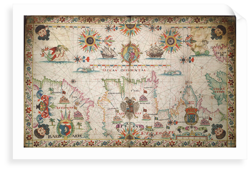 Chart of the north-east Atlantic, from Ireland to Cape Verde by unknown