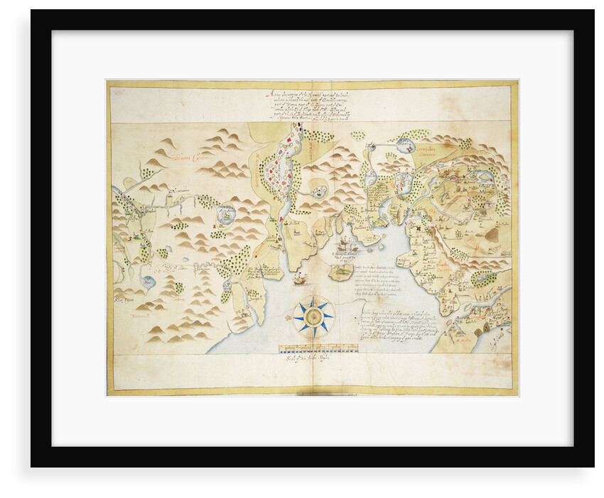Donegal and Sligo Bays by Baptista Boazio