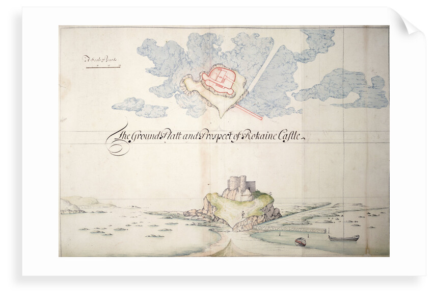 Rokaine Castle by Thomas Phillips