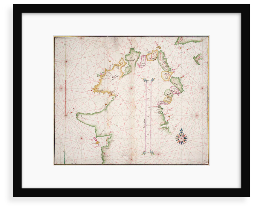 Sea chart of the north coast of Ireland by unknown
