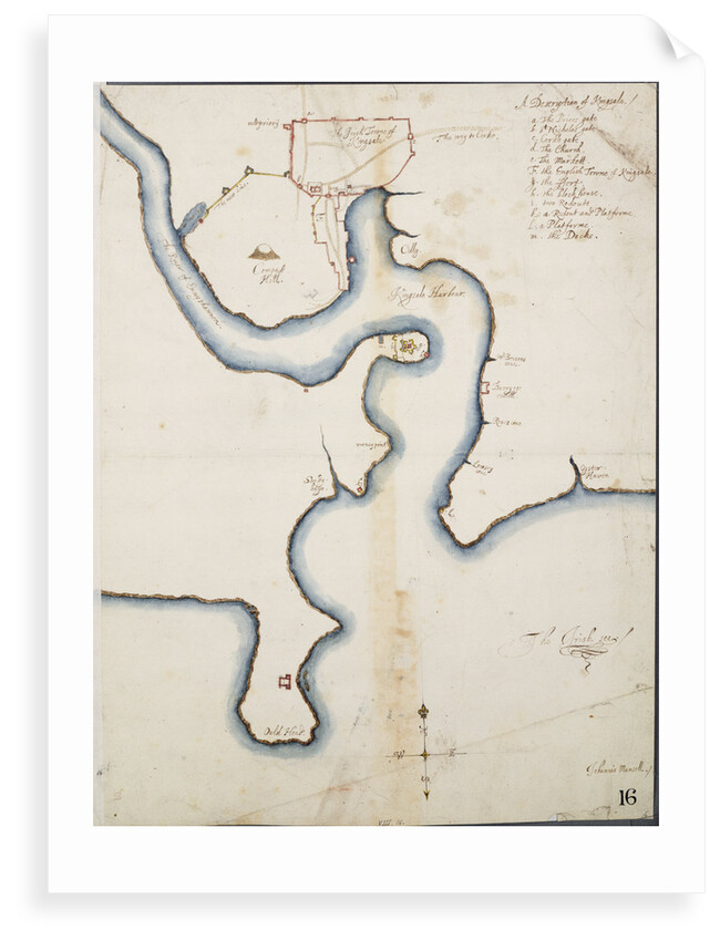 Chart of Kinsale by John Mansell