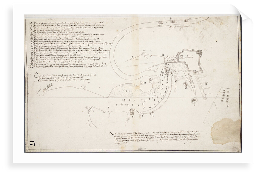 Chart of Kinsale by Unknown