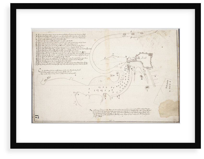 Chart of Kinsale by Unknown