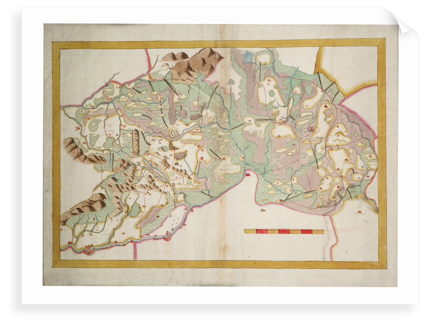 Chart of Leix and Offaly, Ireland by Anonymous