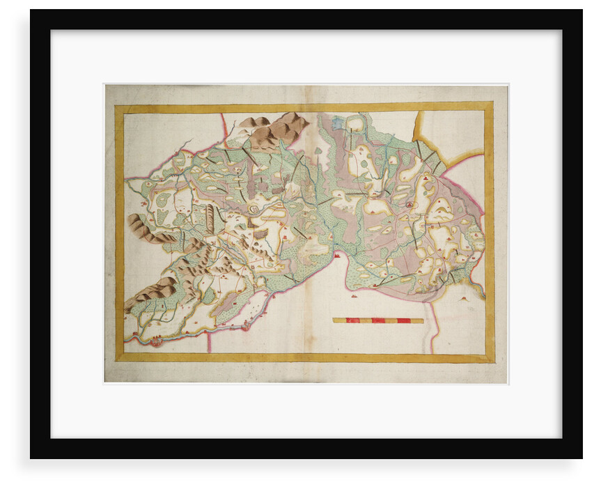 Chart of Leix and Offaly, Ireland by Anonymous